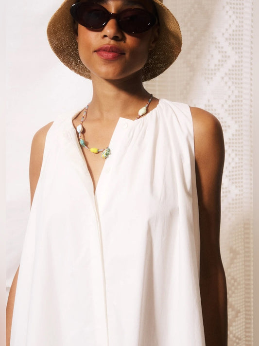 FRNCH 🇫🇷- NATALE DRESS WHITE
