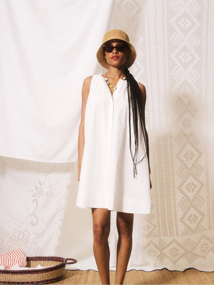 FRNCH 🇫🇷- NATALE DRESS WHITE