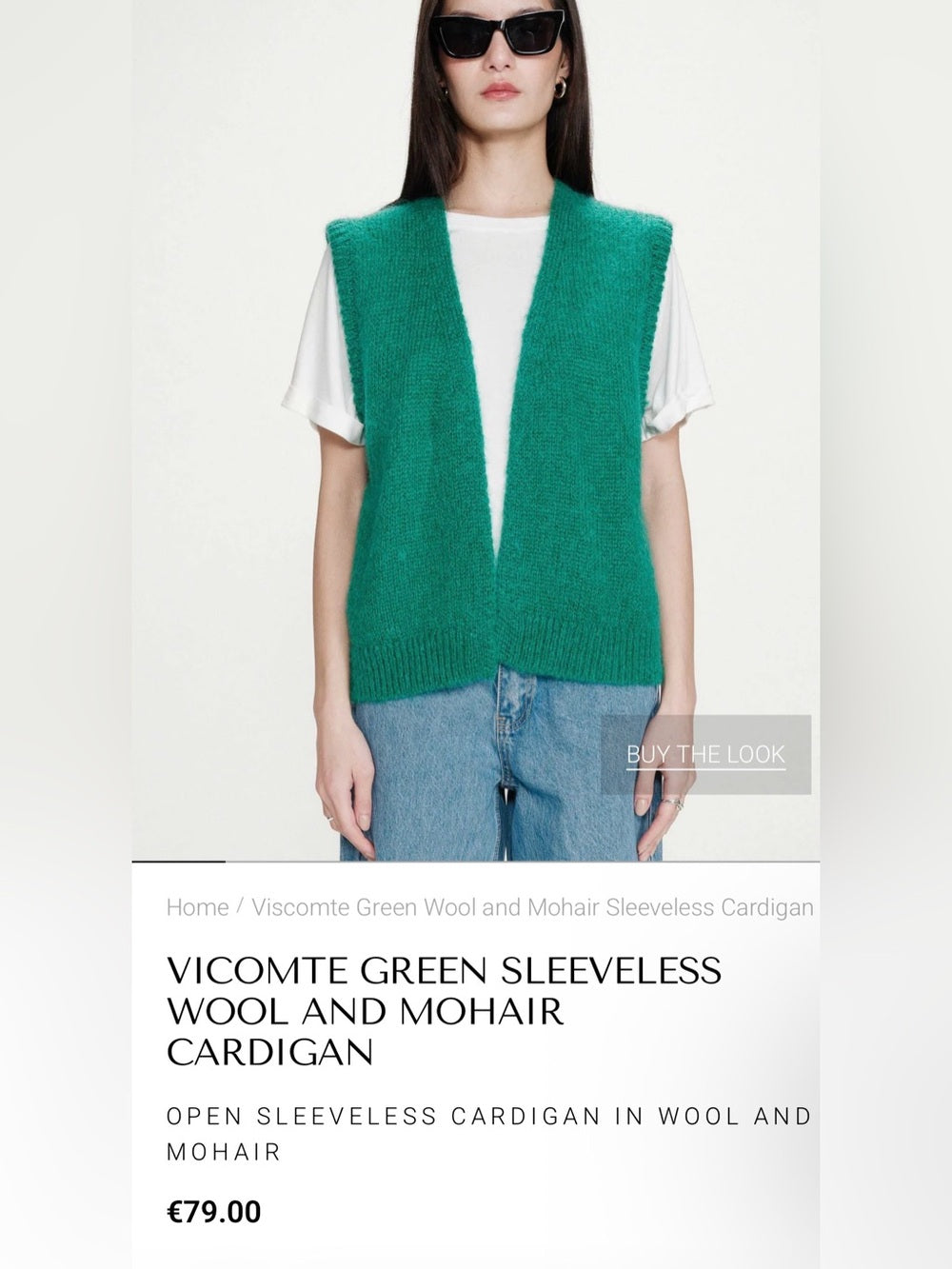 Grace & Mila -VICOMTE wool cardigan