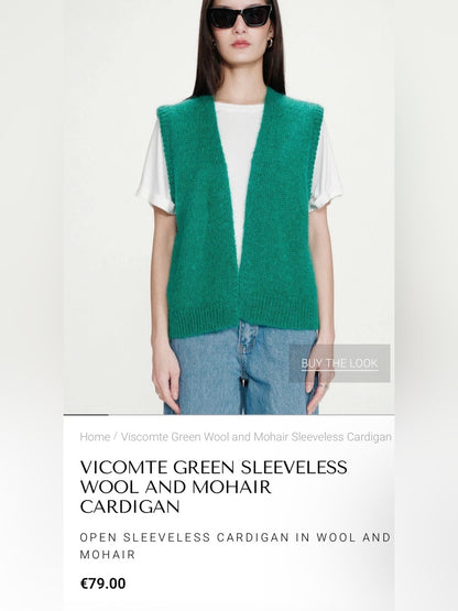 Grace & Mila -VICOMTE wool cardigan
