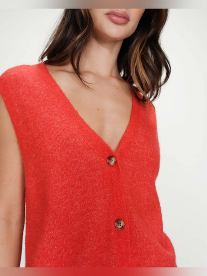 Grace & Mila -NARS sleeveless cardigan
