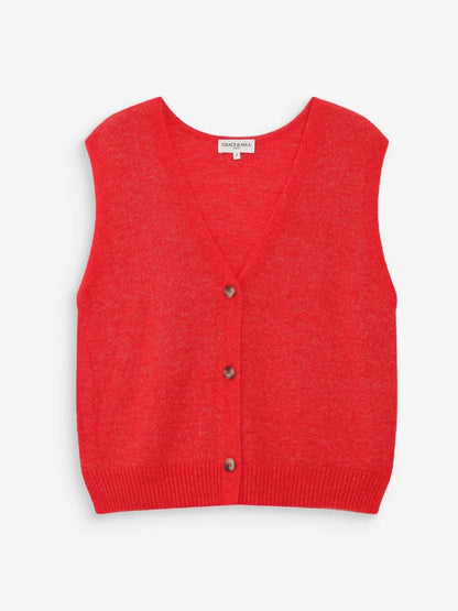 Grace & Mila -NARS sleeveless cardigan
