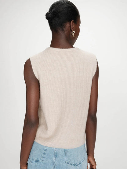 Grace & Mila - VOLLANDO sleeveless cardigan