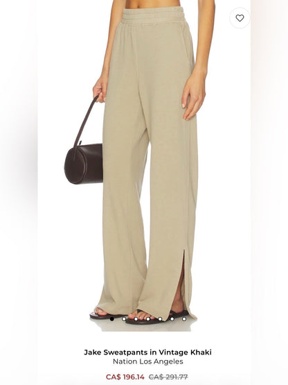 Nation Ltd. - Jake Sweatpants in Vintage Khaki