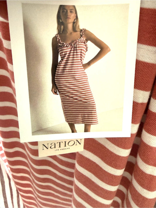 Nation Ltd. - ANGIE MIDI DRESS RANCH STRIPE