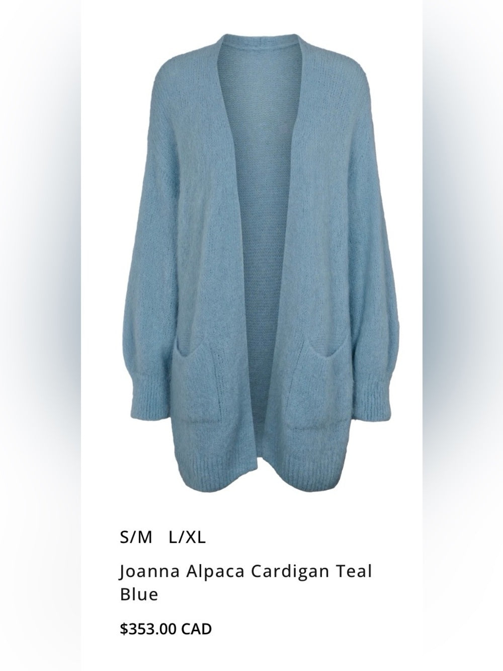 American Dreams 🇮🇹 - Seaweed Green Joanna Cardigan