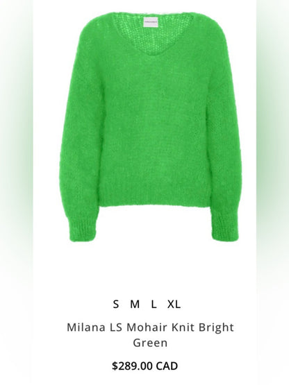 American Dreams 🇮🇹 - Milana Bright Green ($289)