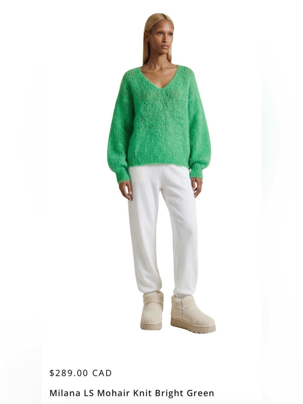 American Dreams 🇮🇹 - Milana Bright Green ($289)